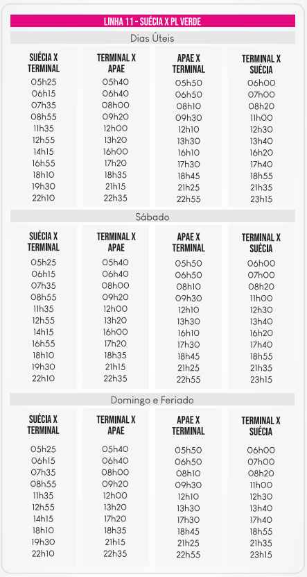 Horário de Ônibus Mogi Guaçu